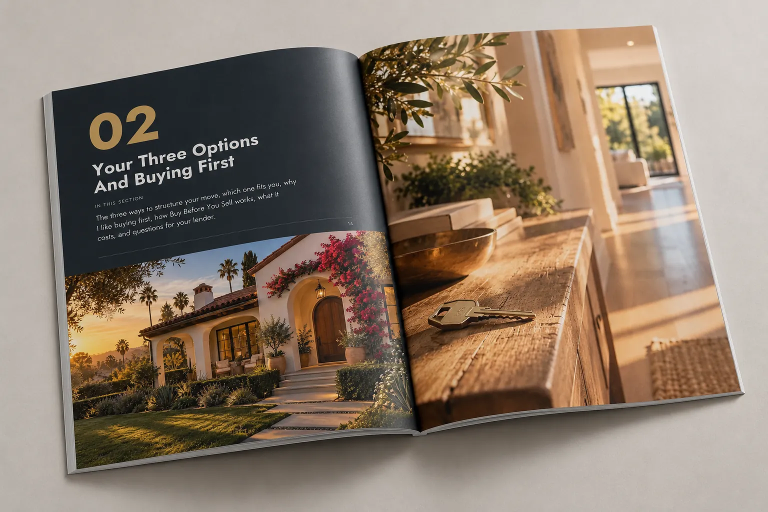 Buy And Sell At The Same Time Guide by Christian Perez, shown as a printed booklet