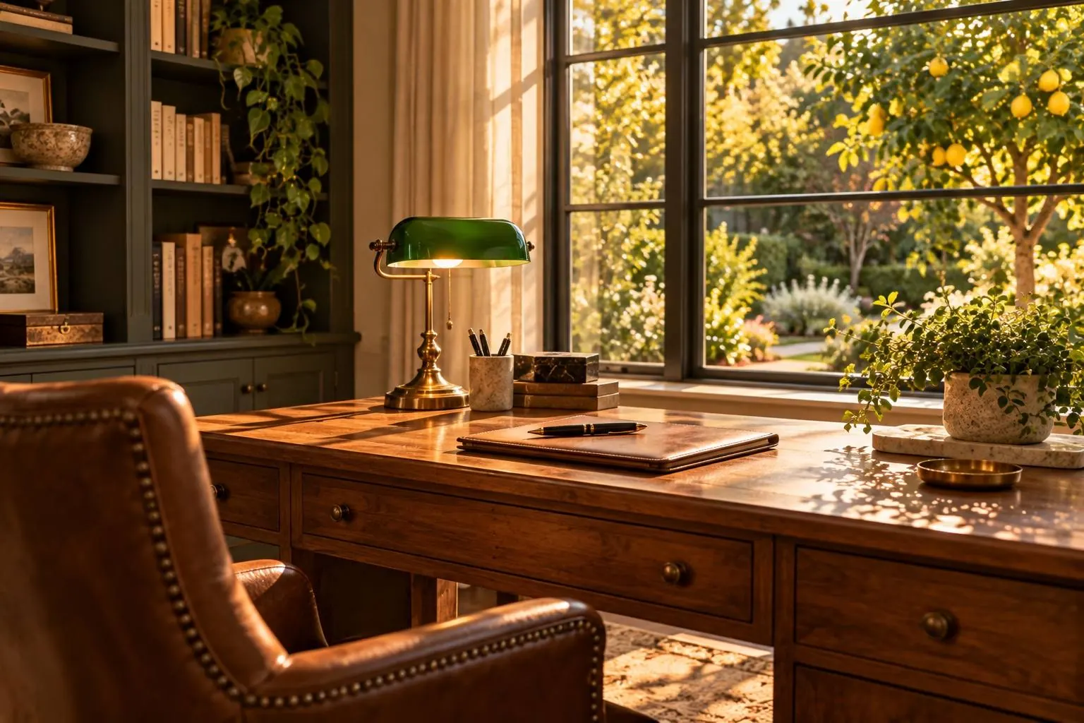 A well-kept older home on a quiet San Fernando Valley street